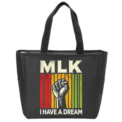 I Have A Dream Martin Luther King Jr Mlk Day Gift Zip Tote Bag
