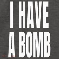 I Have A Bomb Vector Backpack