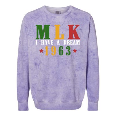 I Have A Dream Mlk Day 1963 Colorblast Crewneck Sweatshirt