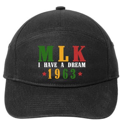 I Have A Dream Mlk Day 1963 7-Panel Snapback Hat