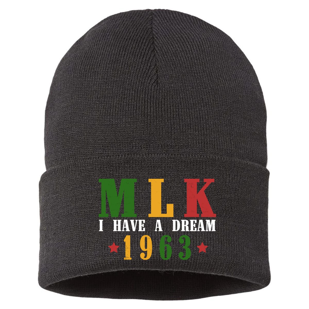 I Have A Dream Mlk Day 1963 Sustainable Knit Beanie