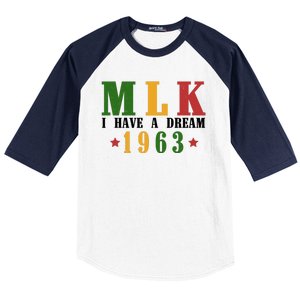 I Have A Dream Mlk Day 1963 Baseball Sleeve Shirt