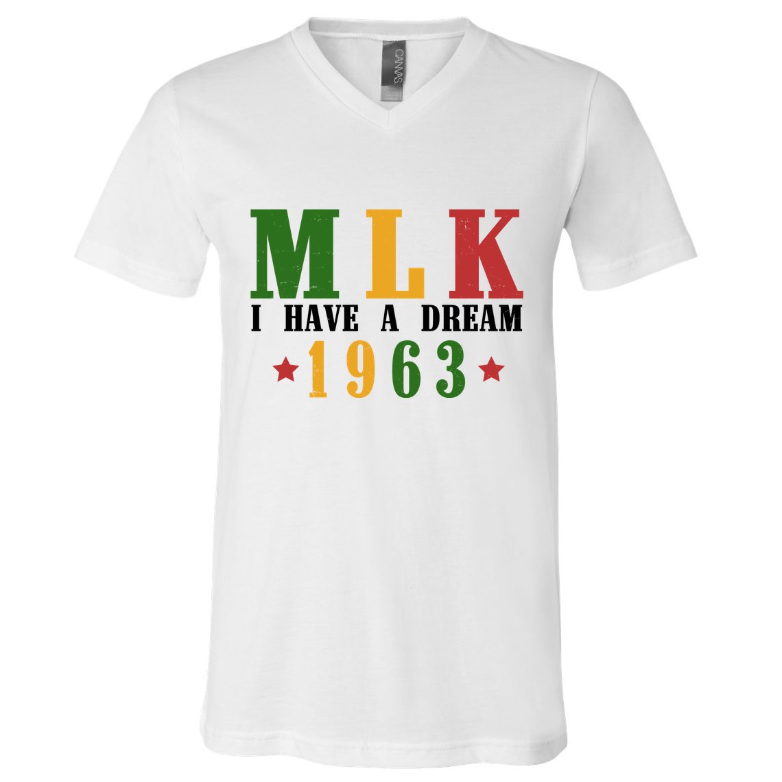 I Have A Dream Mlk Day 1963 V-Neck T-Shirt