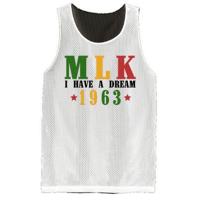 I Have A Dream Mlk Day 1963 Mesh Reversible Basketball Jersey Tank