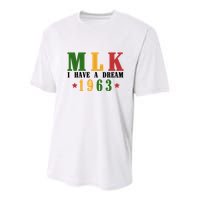 I Have A Dream Mlk Day 1963 Youth Performance Sprint T-Shirt