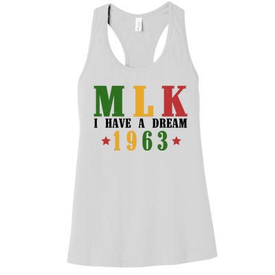 I Have A Dream Mlk Day 1963 Women's Racerback Tank