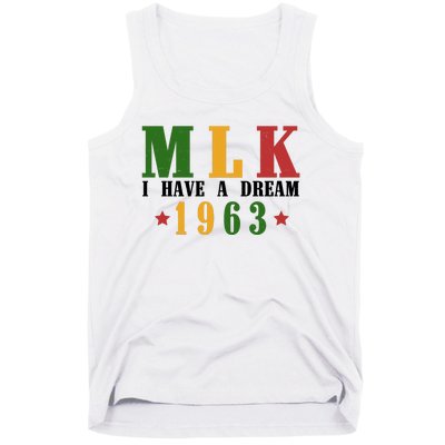 I Have A Dream Mlk Day 1963 Tank Top