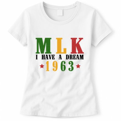 I Have A Dream Mlk Day 1963 Womens T-Shirt