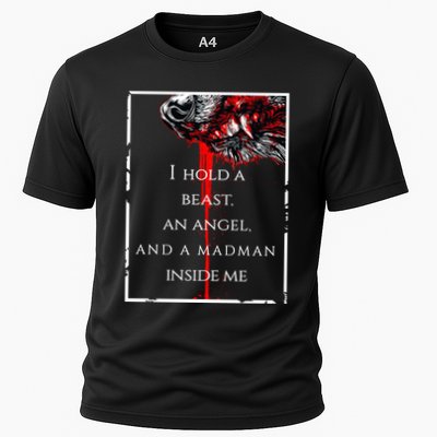 I Hold A Beast An Angel And A Madman Inside Me Performance Shirt