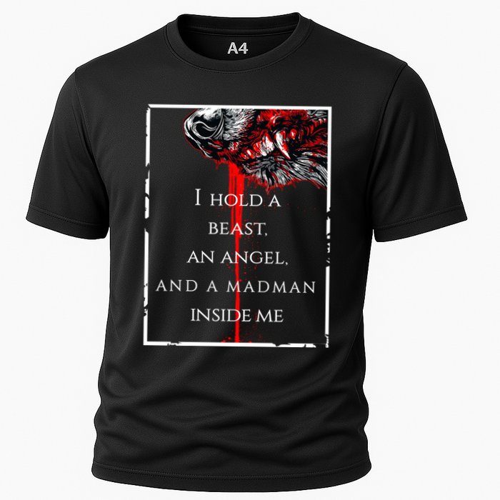 I Hold A Beast An Angel And A Madman Inside Me Performance Shirt