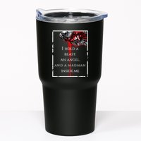I Hold A Beast An Angel And A Madman Inside Me Tumbler