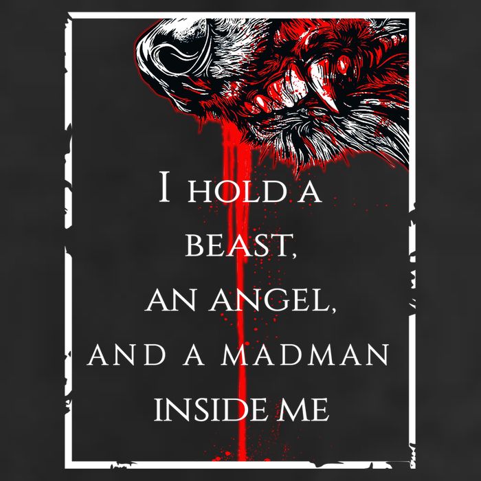 I Hold A Beast An Angel And A Madman Inside Me Tumbler