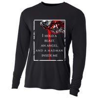 I Hold A Beast An Angel And A Madman Inside Me Cooling Performance Long Sleeve Crew
