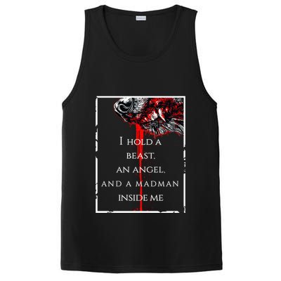 I Hold A Beast An Angel And A Madman Inside Me PosiCharge Competitor Tank