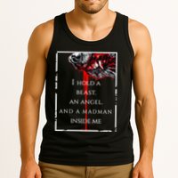 I Hold A Beast An Angel And A Madman Inside Me Tank Top