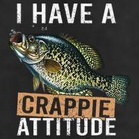 I Have A Crappie Attitude Fishing 15oz Campfire Ceramic Mug