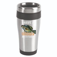 I Have A Crappie Attitude Fishing 16oz Travel Tumbler
