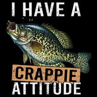 I Have A Crappie Attitude Fishing 16oz Travel Tumbler