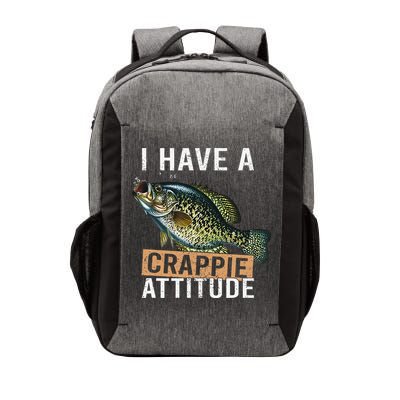 I Have A Crappie Attitude Fishing Vector Backpack