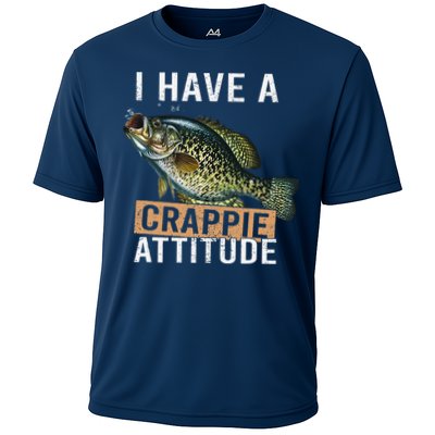 I Have A Crappie Attitude Fishing Performance Shirt