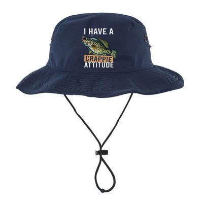 I Have A Crappie Attitude Fishing Bucket Hat