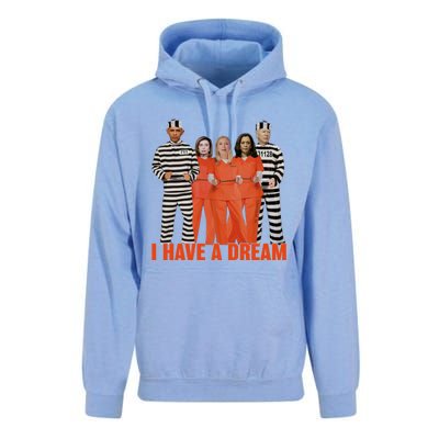 I Have A Dream Funny Unisex Surf Hoodie