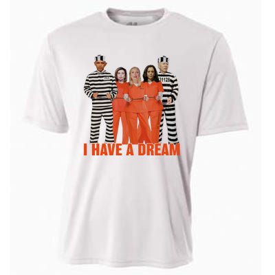 I Have A Dream Funny Cooling Performance Crew T-Shirt