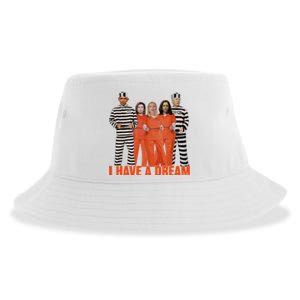 I Have A Dream Funny Sustainable Bucket Hat