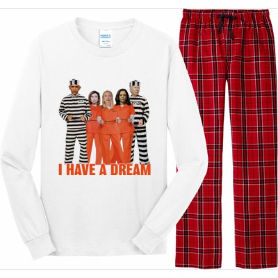 I Have A Dream Funny Long Sleeve Pajama Set