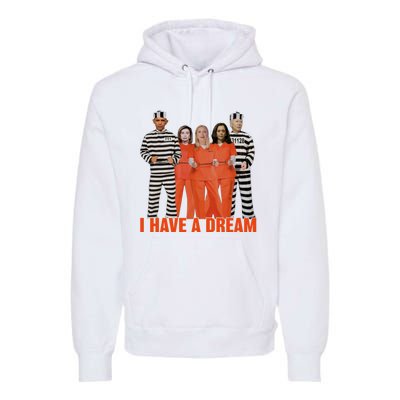 I Have A Dream Funny Premium Hoodie