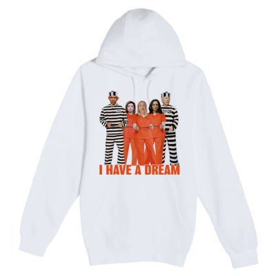 I Have A Dream Funny Premium Pullover Hoodie