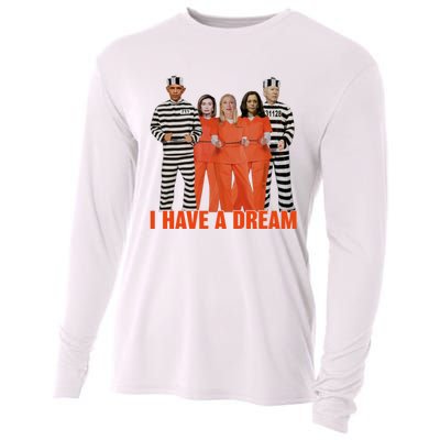 I Have A Dream Funny Cooling Performance Long Sleeve Crew