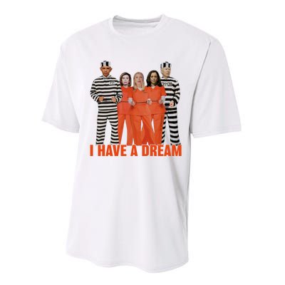 I Have A Dream Funny Performance Sprint T-Shirt