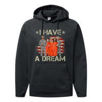 I Have A Dream Funny Biden Performance Fleece Hoodie