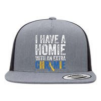 I Have A Homie With An Extra Chromie Down Syndrome Awareness Flat Bill Trucker Hat