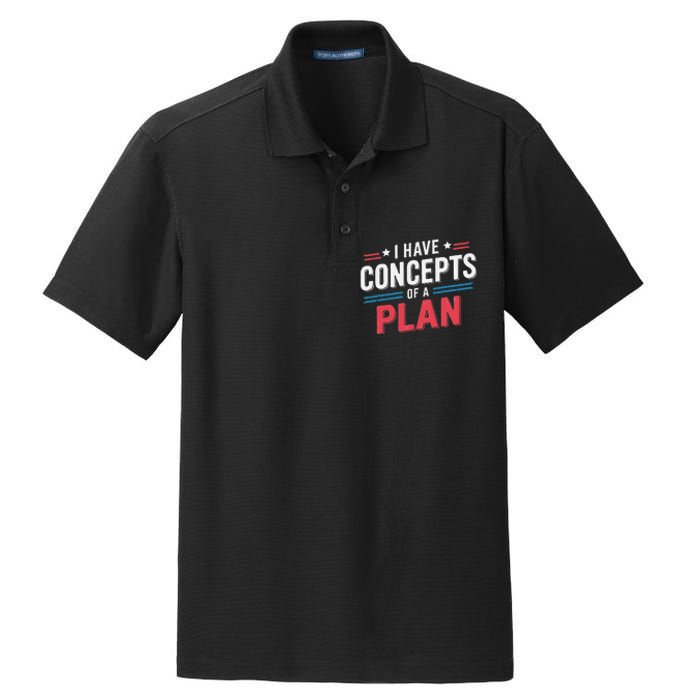 I Have A Concept Of A Plan Gift Dry Zone Grid Polo