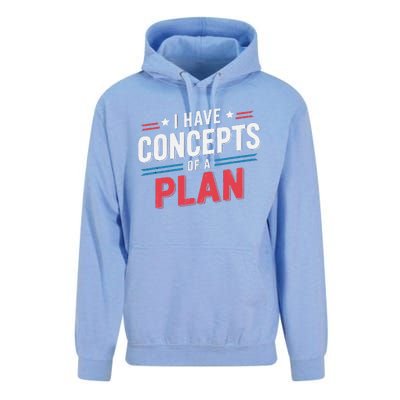 I Have A Concept Of A Plan Gift Unisex Surf Hoodie