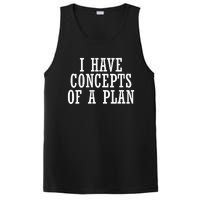 I Have A Concept Of A Plan Funny Donald Trump Kamala Harris PosiCharge Competitor Tank