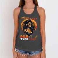 I Have A 90S R&B Type Soul Music Lover Women's Knotted Racerback Tank