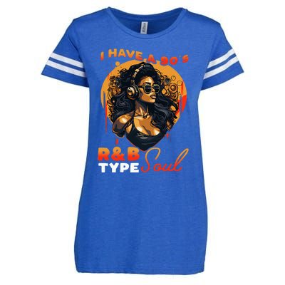 I Have A 90S R&B Type Soul Music Lover Enza Ladies Jersey Football T-Shirt