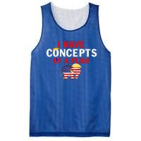 I Have A Concept Of A Plan Trump Harris Mesh Reversible Basketball Jersey Tank