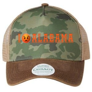 I Hate Alabama Blue And Orange Sports Fan Legacy Tie Dye Trucker Hat