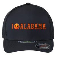 I Hate Alabama Blue And Orange Sports Fan Flexfit Unipanel Trucker Cap