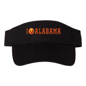 I Hate Alabama Blue And Orange Sports Fan Valucap Bio-Washed Visor