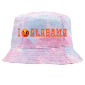 I Hate Alabama Blue And Orange Sports Fan Tie-Dyed Bucket Hat