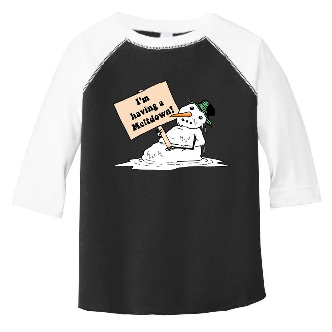 I'm Having A Meltdown Toddler Fine Jersey T-Shirt