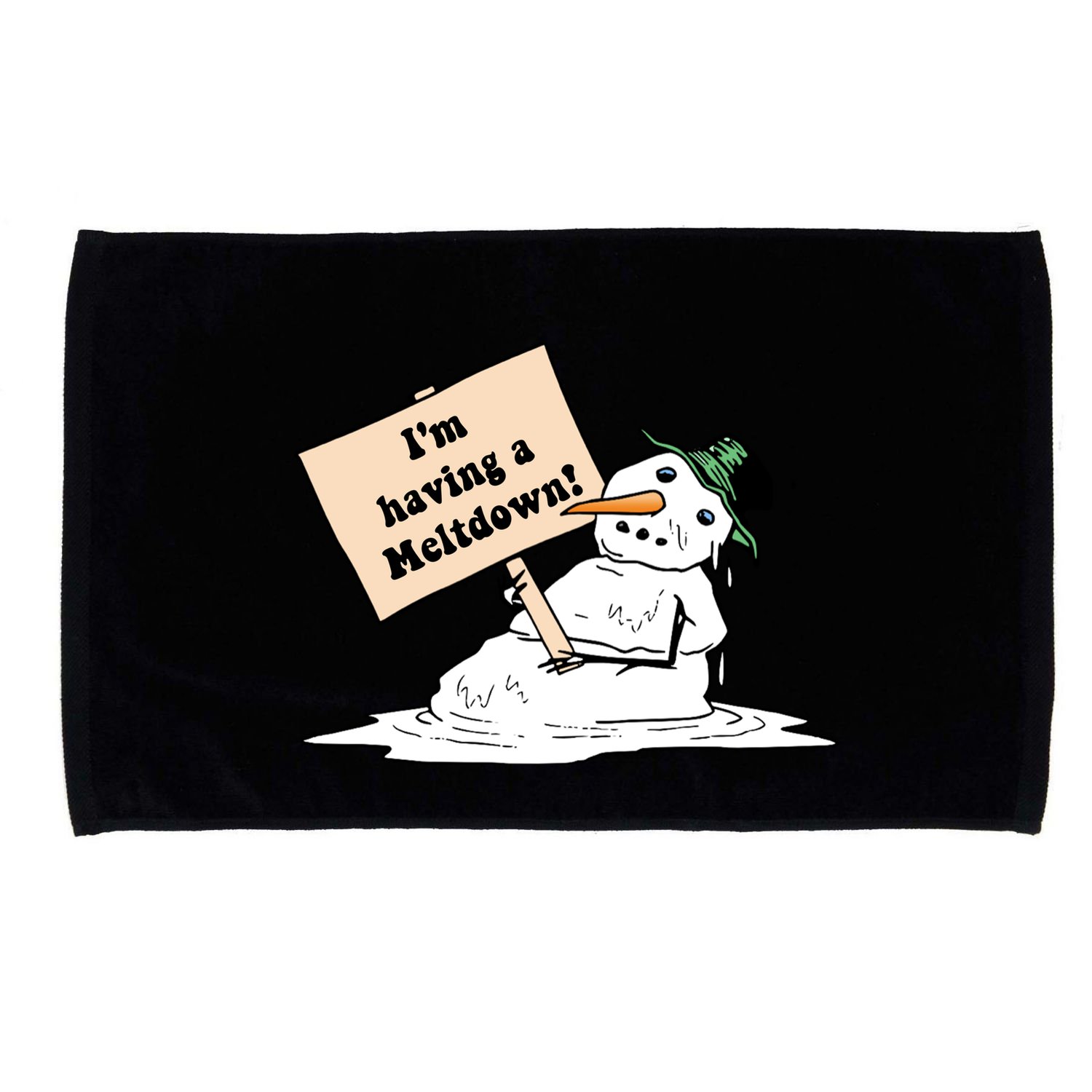 I'm Having A Meltdown Microfiber Hand Towel