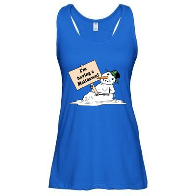 I'm Having A Meltdown Ladies Essential Flowy Tank