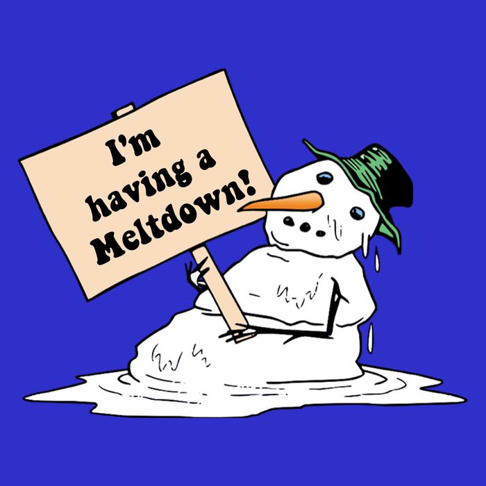 I'm Having A Meltdown Toddler Hoodie