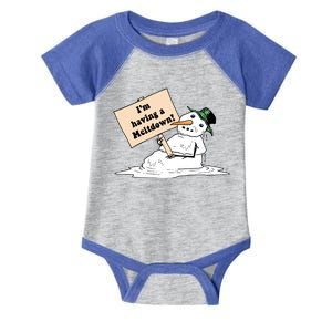 I'm Having A Meltdown Infant Baby Jersey Bodysuit